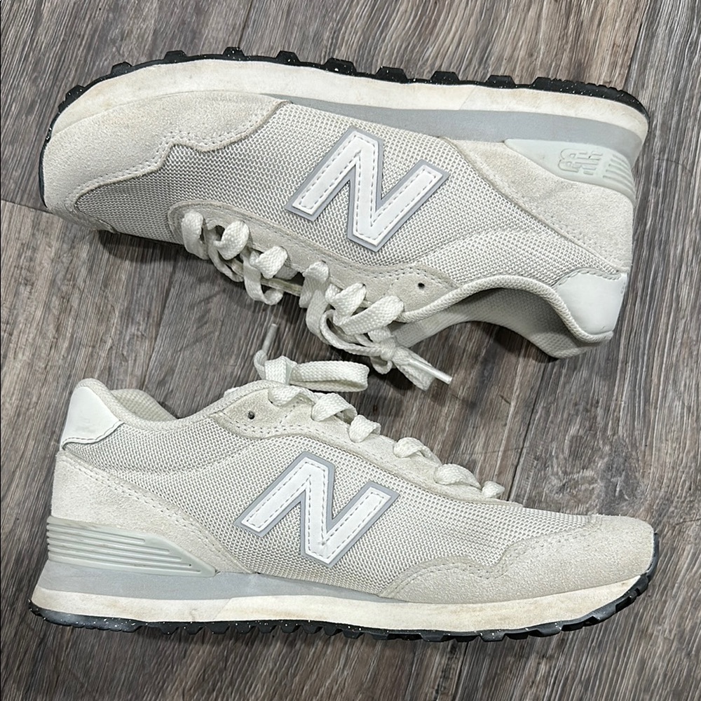 New Balance Cream Sneakers